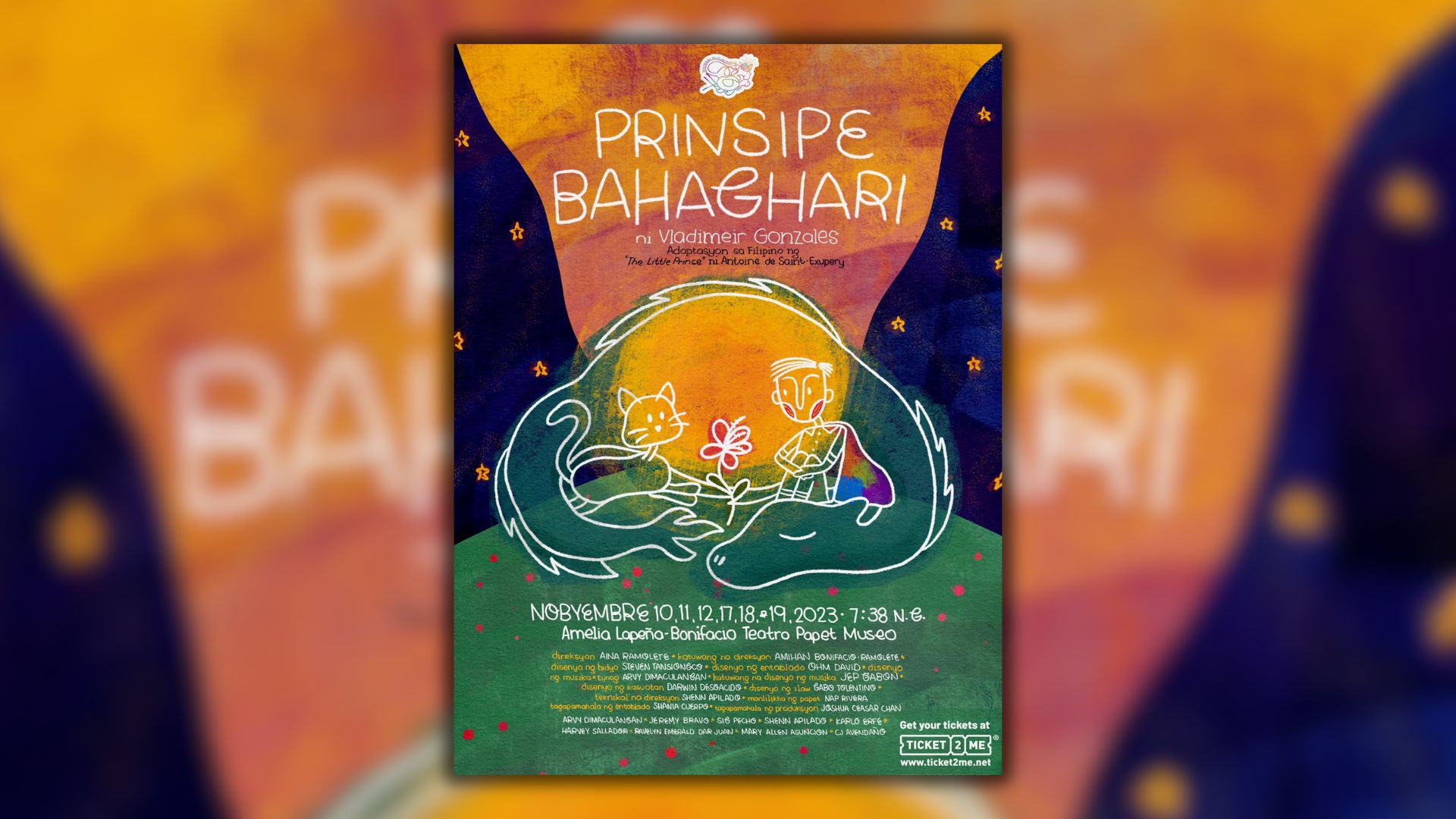 Filipino puppet adaptation of ‘The Little Prince’ comes in November